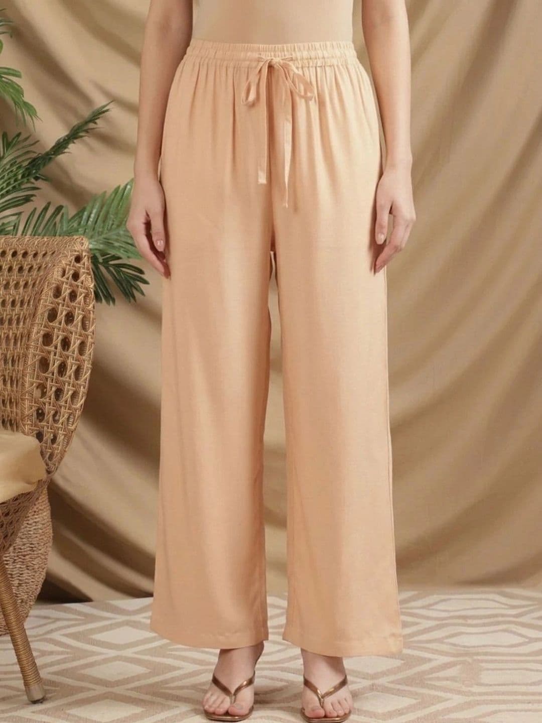 Oxinexx Women Knitted Ethnic Palazzos - view 1
