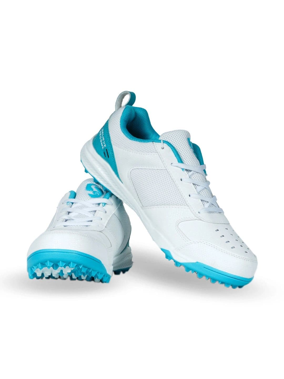 SG FUSION Stud Lightweight and Durable Sports Shoes - Grey & White - view 1