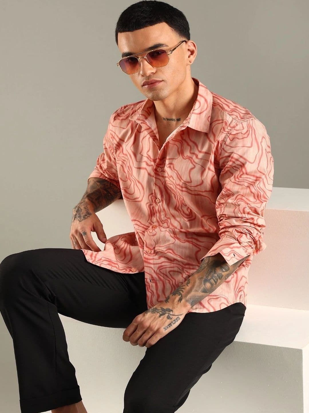 CLAZEP Men Relaxed Printed Casual Shirt - view 1