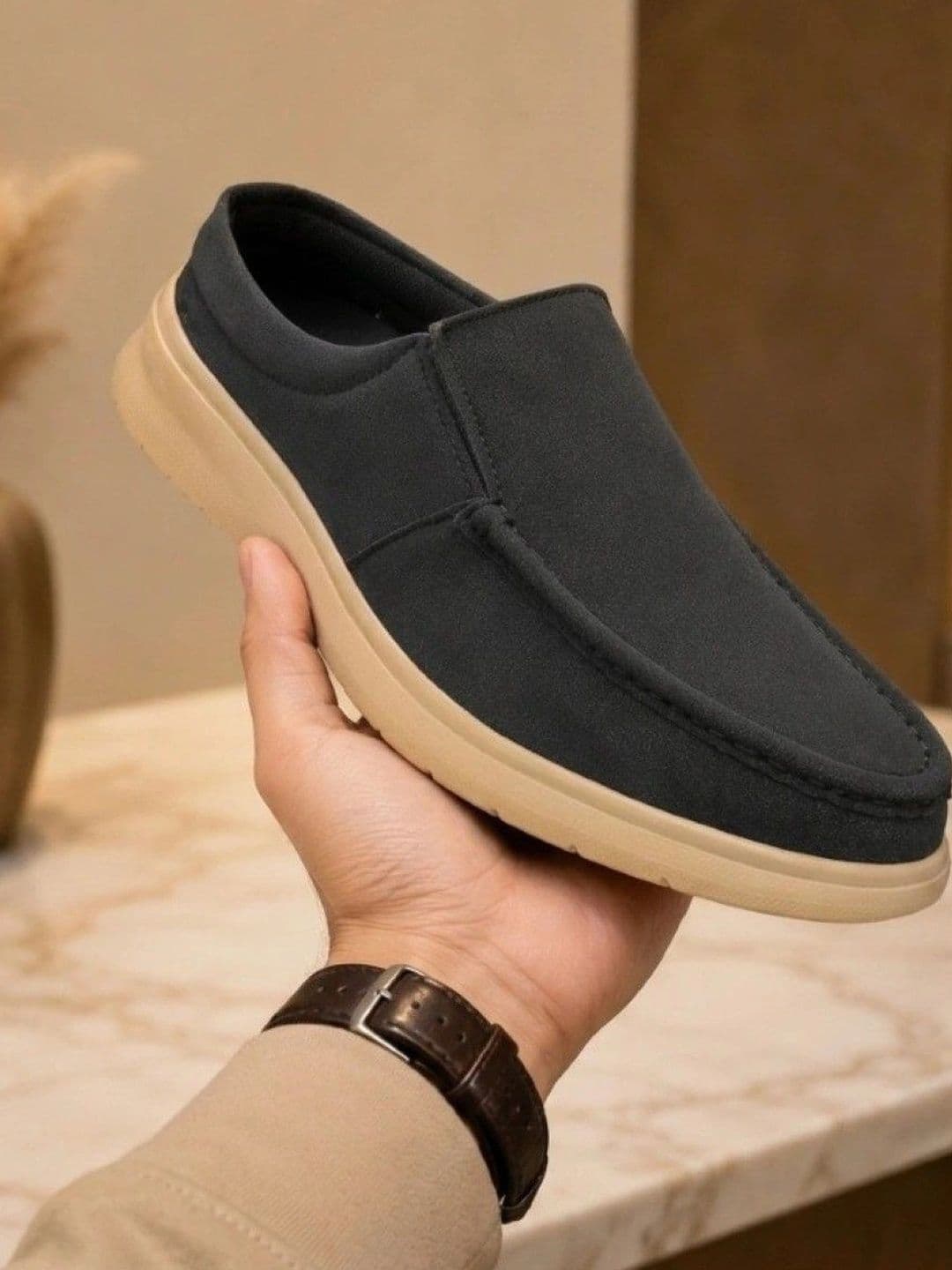 Provogue Men Suede Mules - view 1