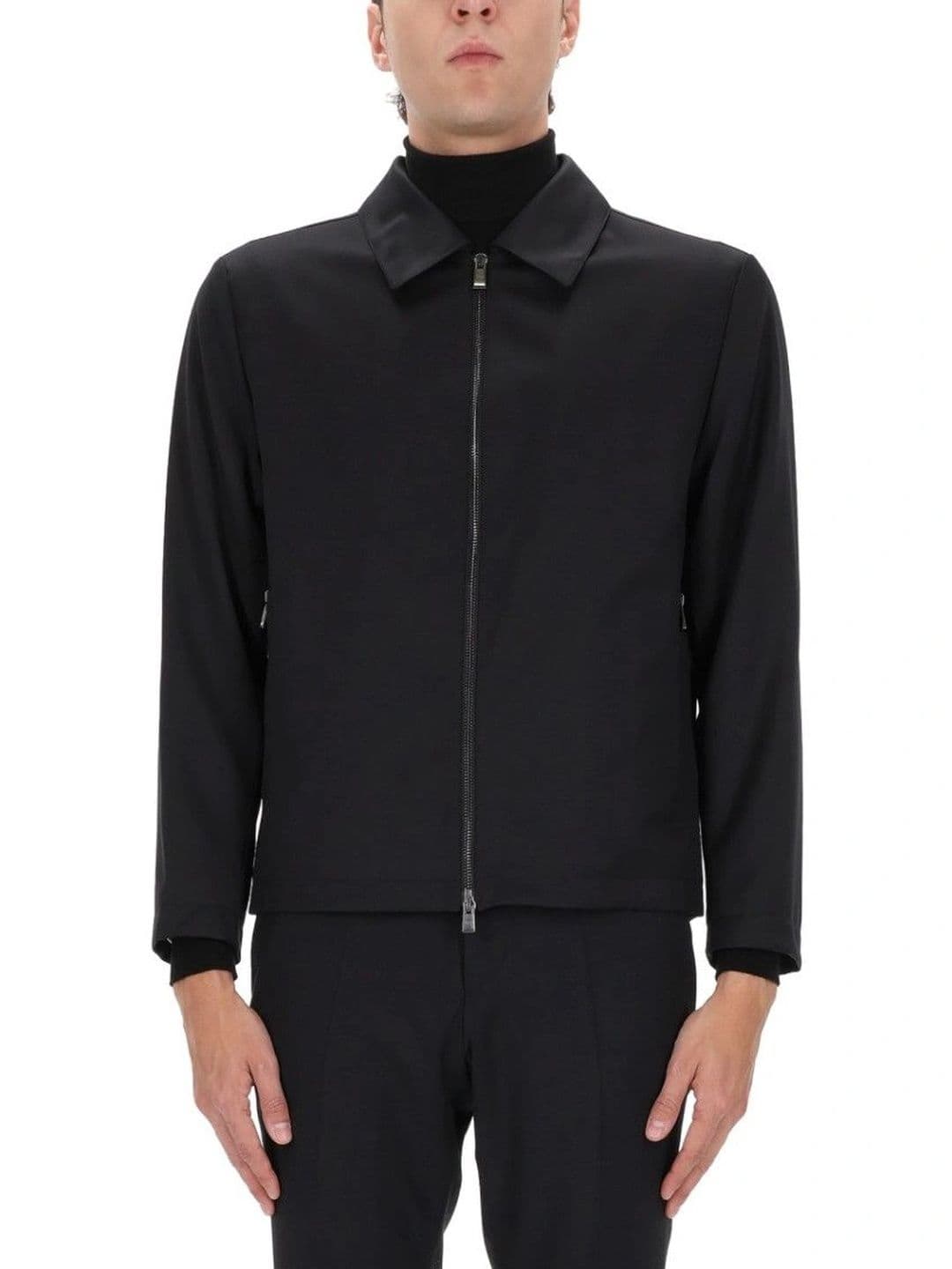 BOSS Black Shirt Collar Jacket - view 1