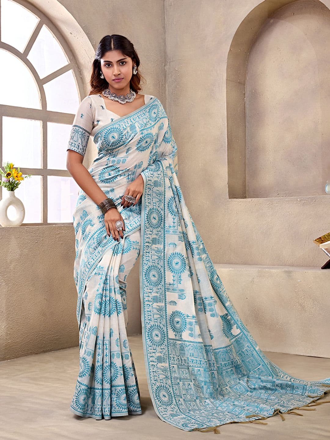 FABRINO Art Silk Saree - view 1