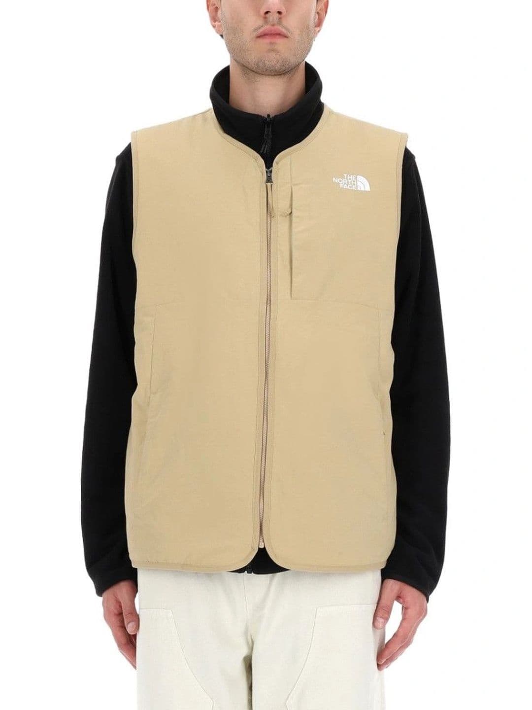 The North Face Beige Crew Neck Jacket - view 1