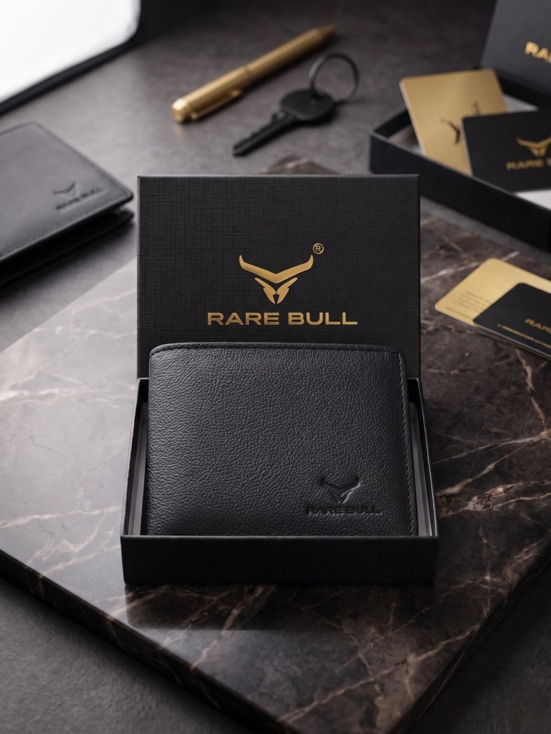 RARE BULL Men Leather Wallets - view 1