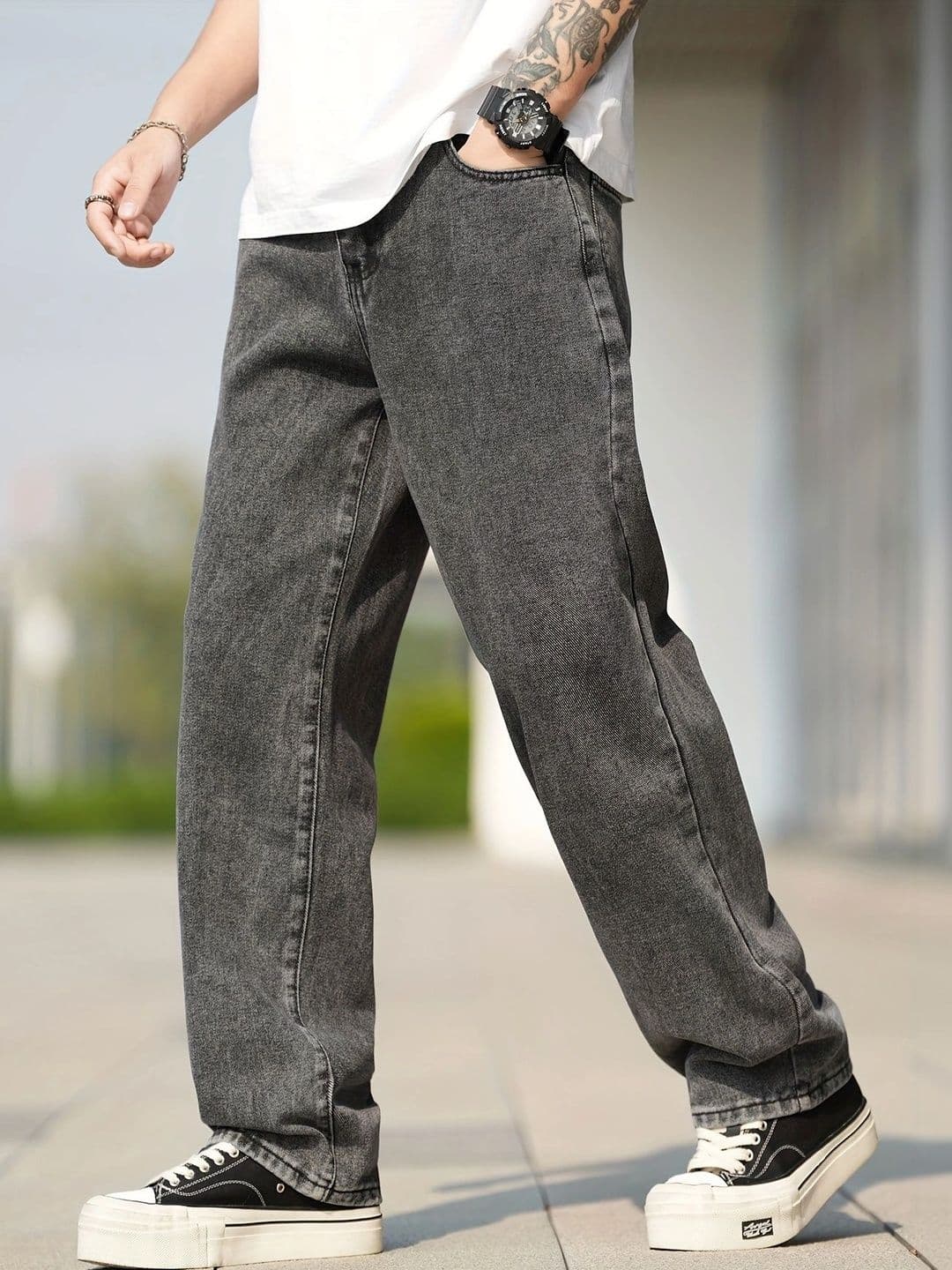 Encrypt Men Regular Fit High-Rise Jeans - view 1