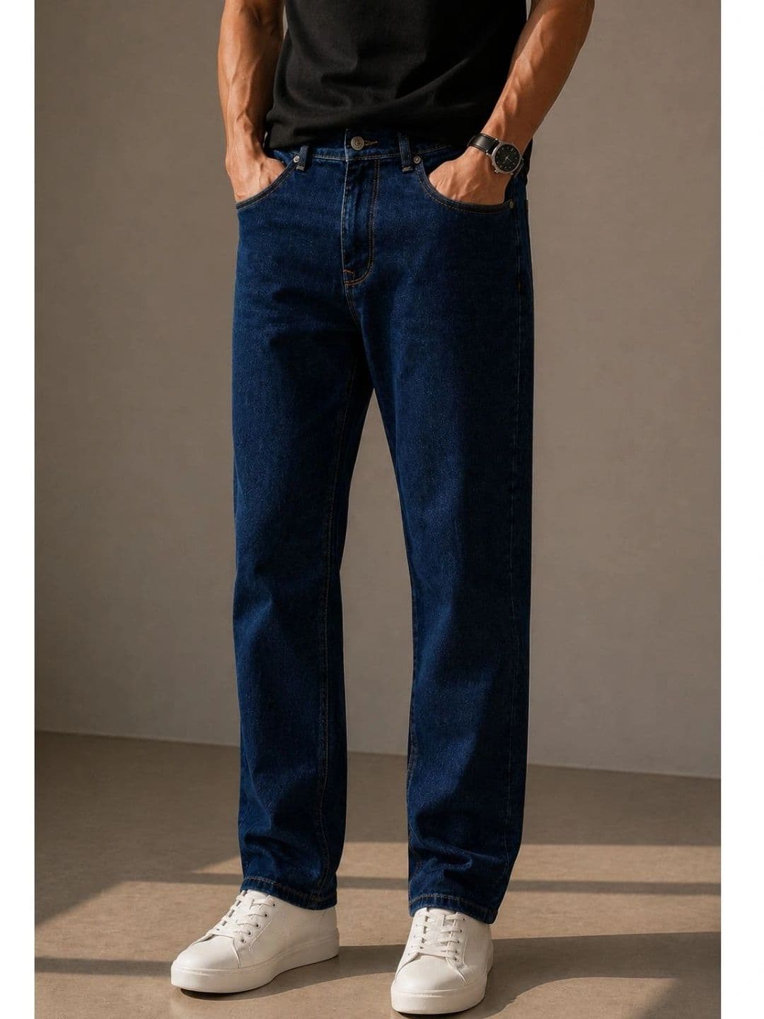 ZUSH Men Straight Fit Mid-Rise Stretchable Jeans - view 1