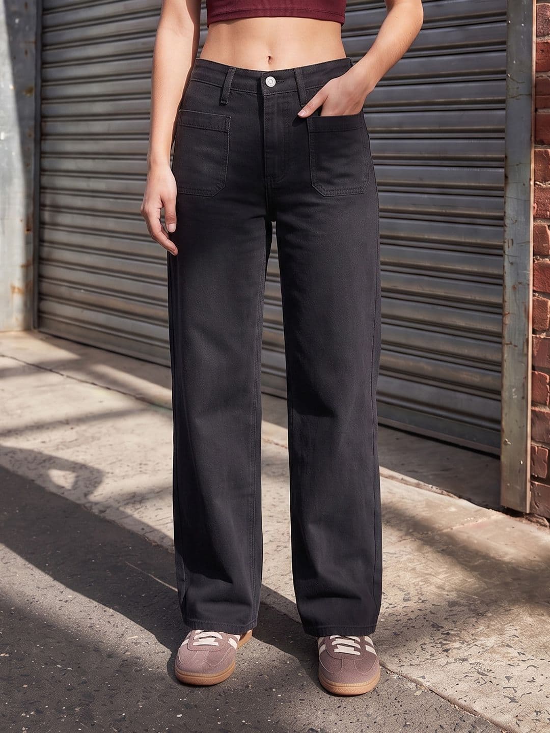 The Roadster Life Co. Women Loose Fit Jeans - view 1