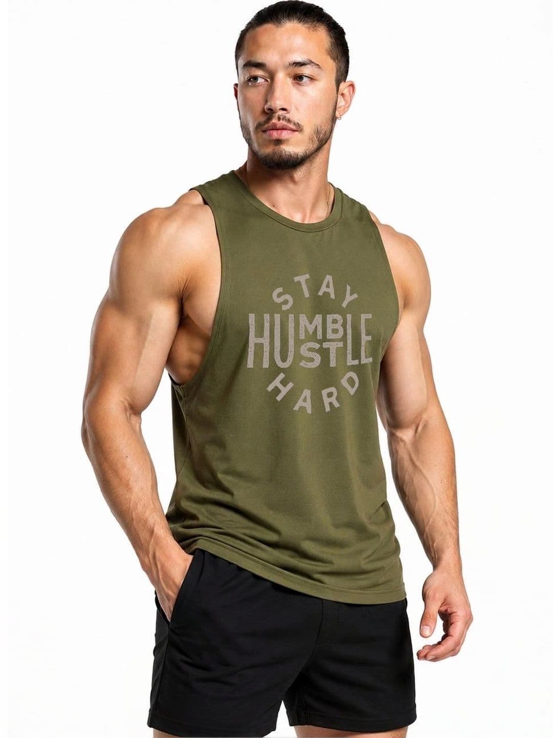Hotfits Men Typography Printed T-shirt - view 1