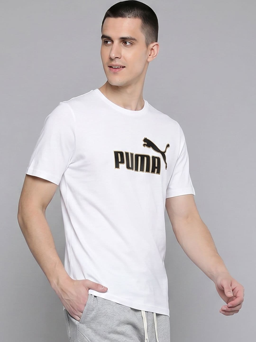 Puma Brand Logo Printed T-shirt - view 1