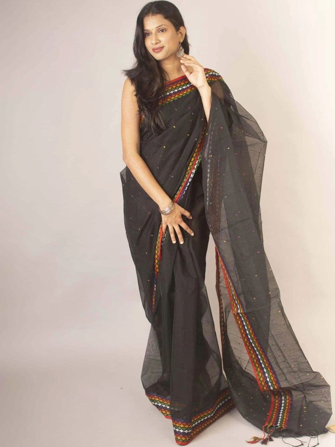 Saree star Embroidered Sarees - view 1