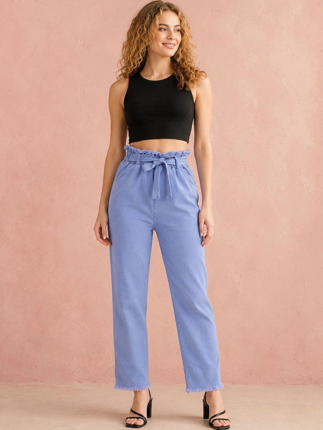 all about you Women Regular Fit Mid-Rise Cuffed Hem Stretchable Jeans - view 1