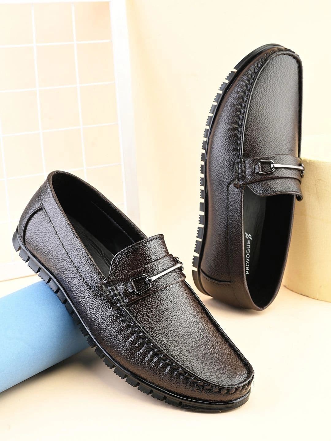 Provogue Men Round-Toe Formal Loafers - view 1