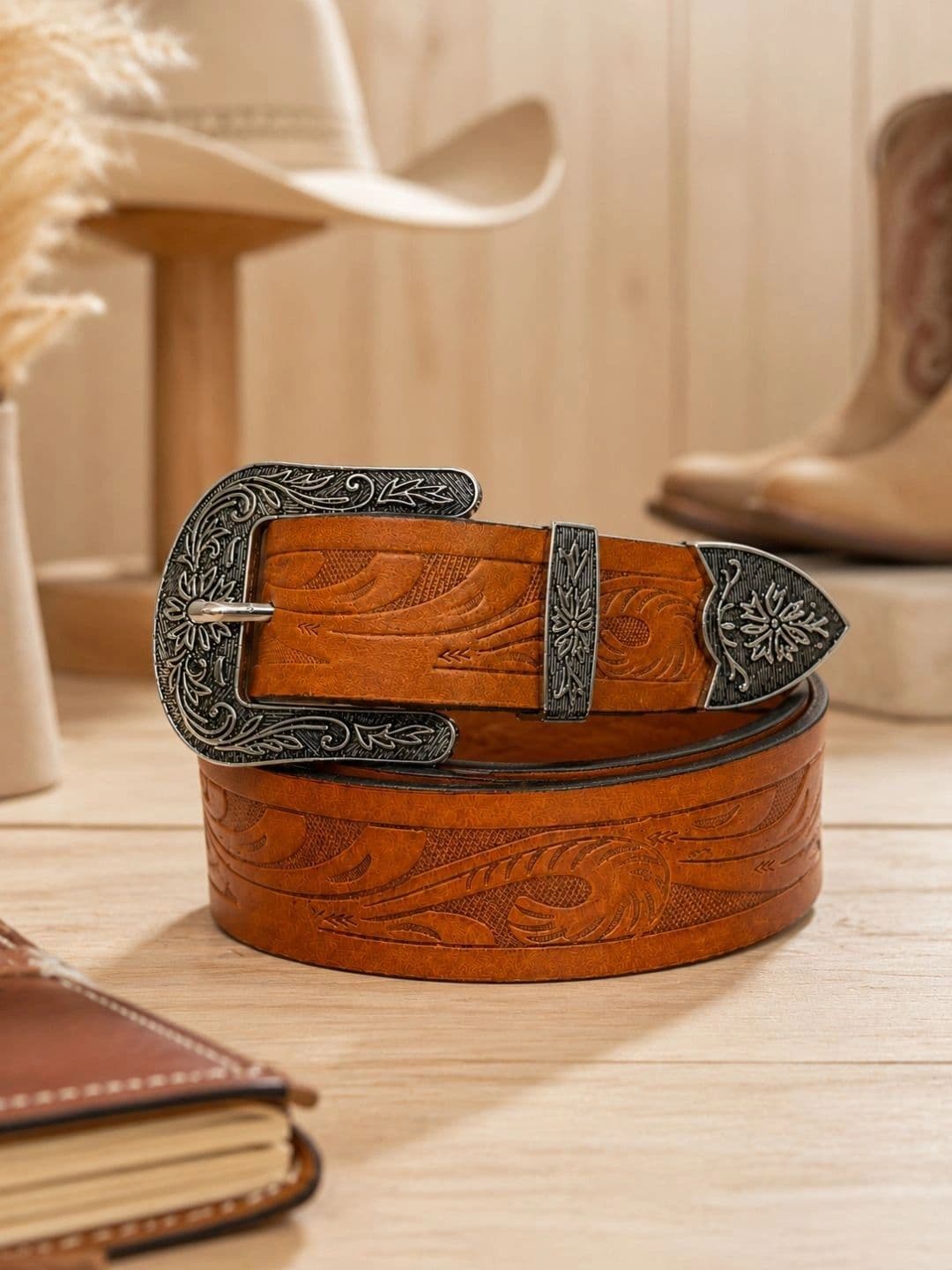VIBY Unisex Leather Belt - view 1