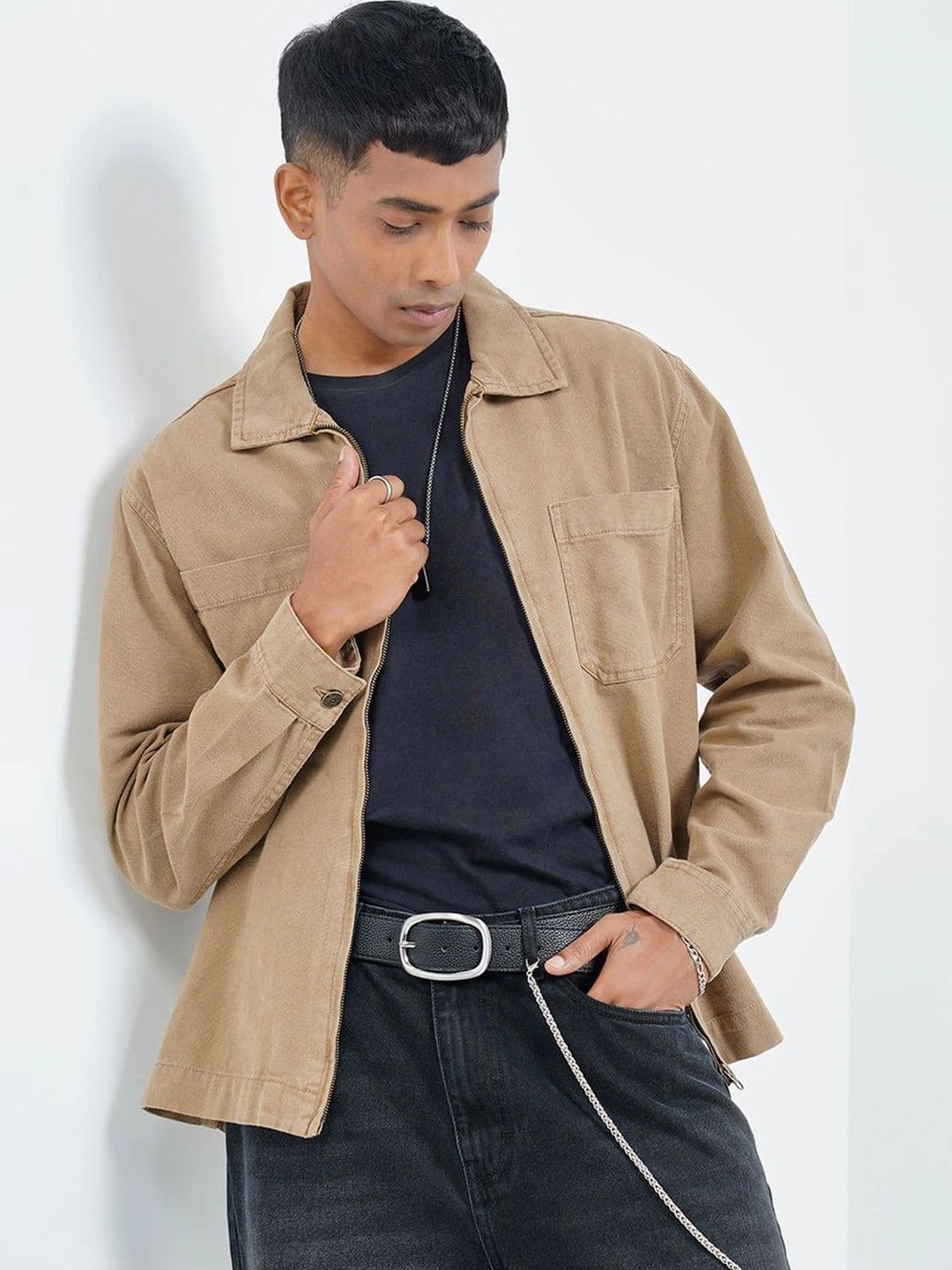 SF JEANS by Pantaloons Men Woven Jacket - view 1