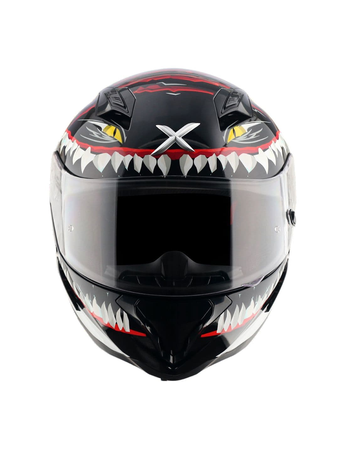 AXOR Hunter Shark Printed Scratch Resistant Full Face Helmet - view 1