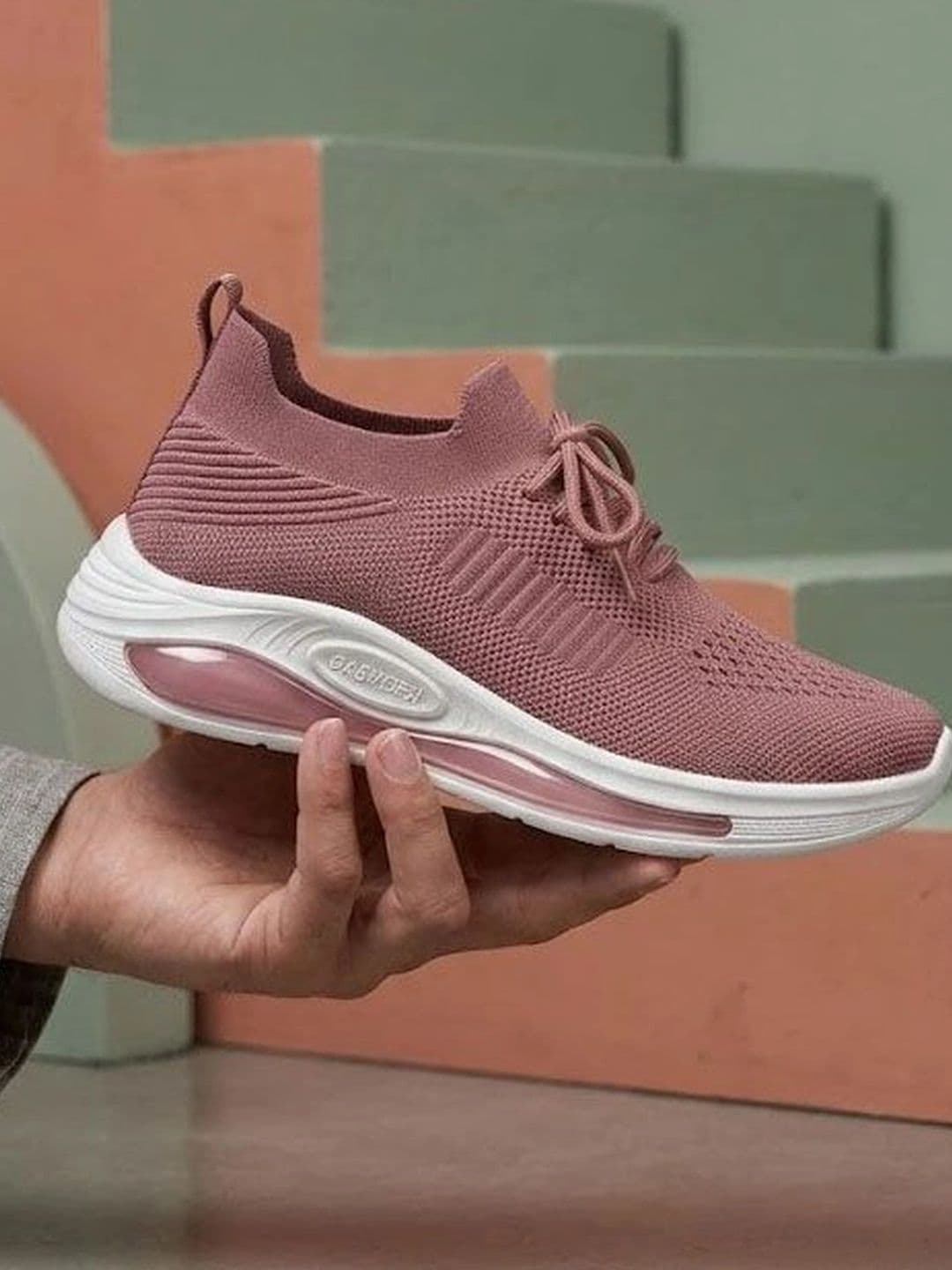 Hsquare Women Mesh Running Non-Marking Shoes - view 1