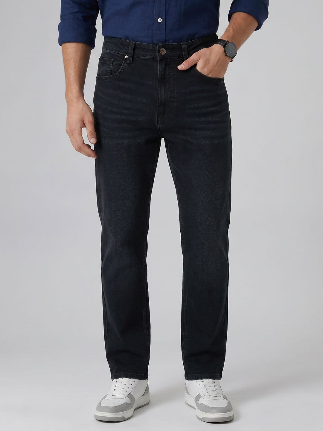 SPYKAR Men Relaxed Fit Stretchable Jeans - view 1