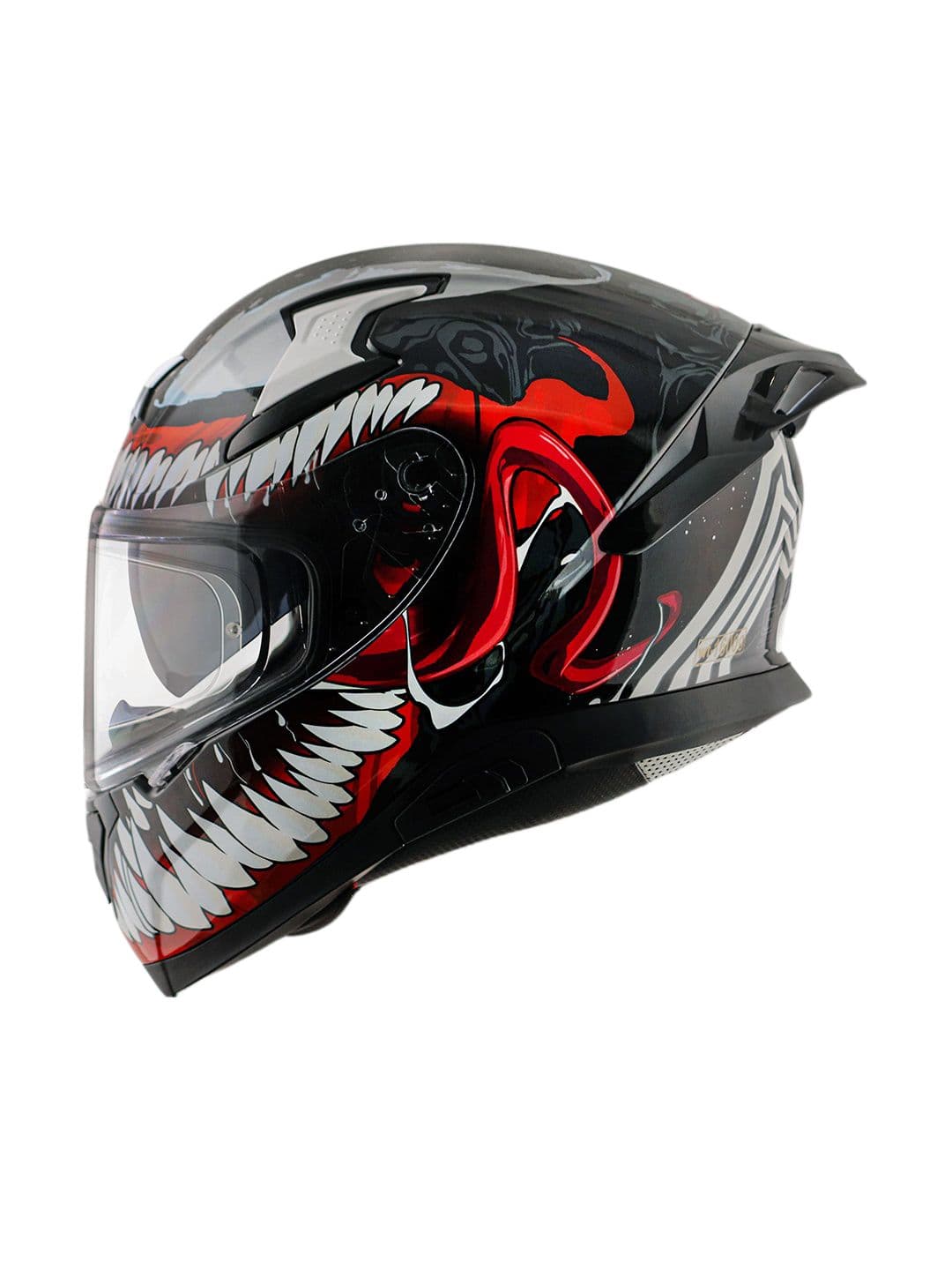 AXOR Apex Marvel Venom Full Face Motorbike Helmet - view 1