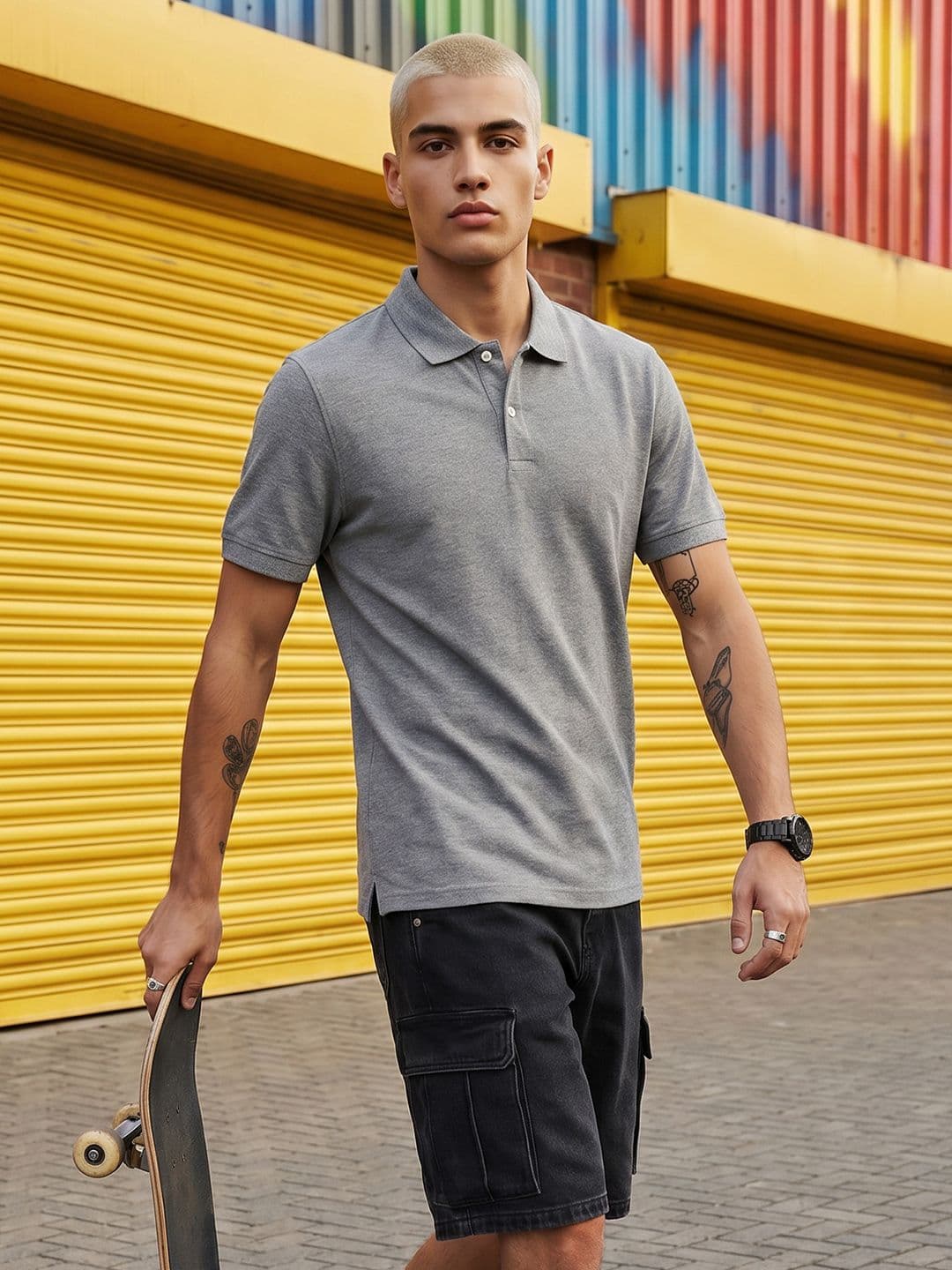 Kook N Keech Men Polo Collar T-shirt - view 1