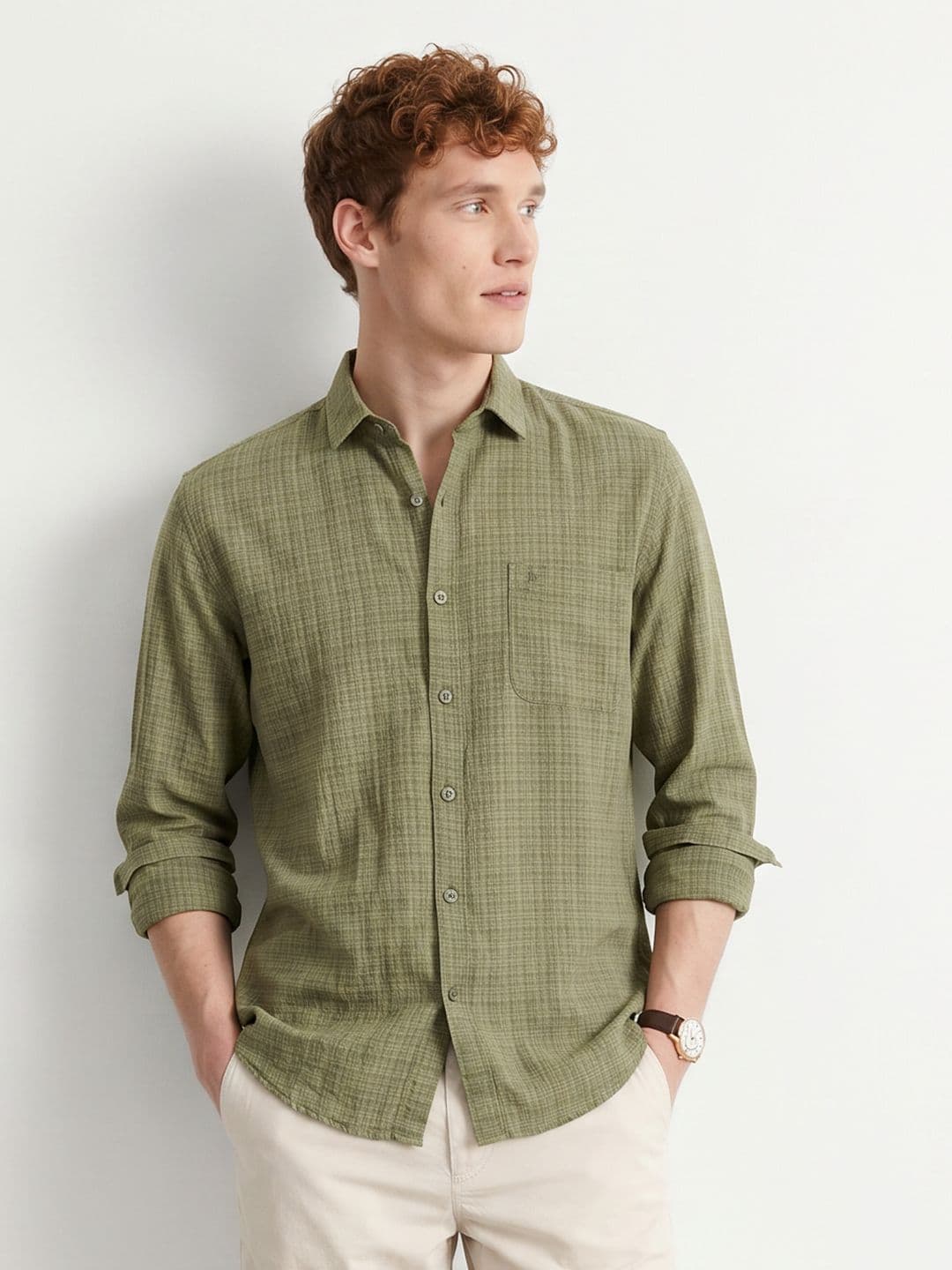 Mast & Harbour Checked Casual Shirt - view 1