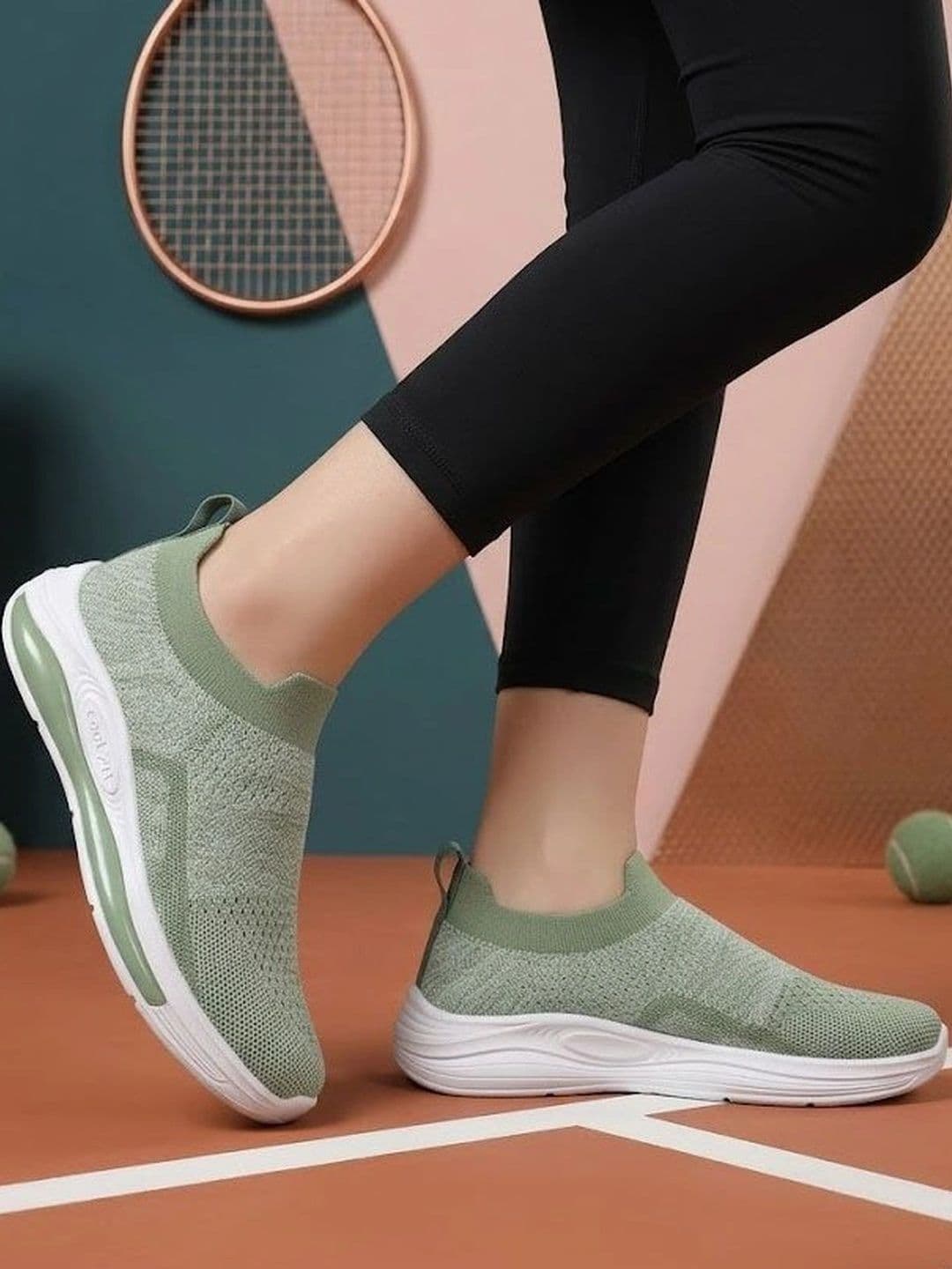 Hsquare Women Mesh Running Non-Marking Shoes - view 1