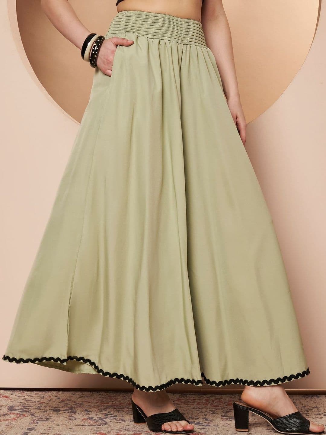 LookShine Women Flared Palazzos - view 1