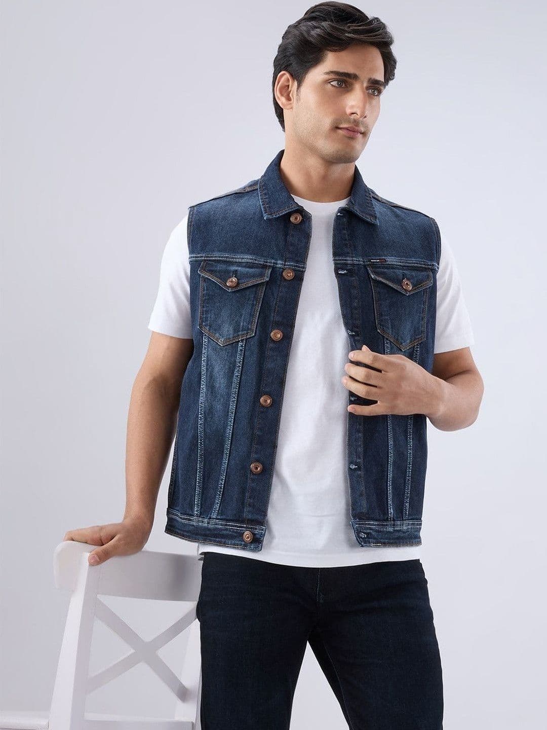 nostrum Men Denim Jacket - view 1