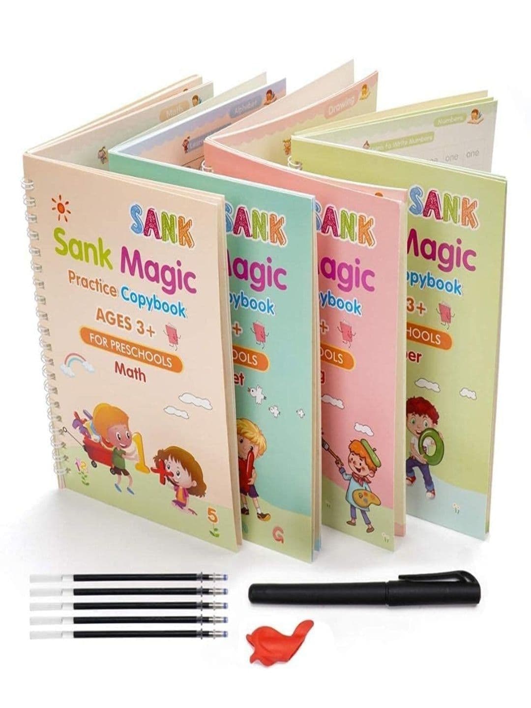 ARCADE TOYS Set of 4 BPA Free Scrapbook Activity Toys and Games - view 1