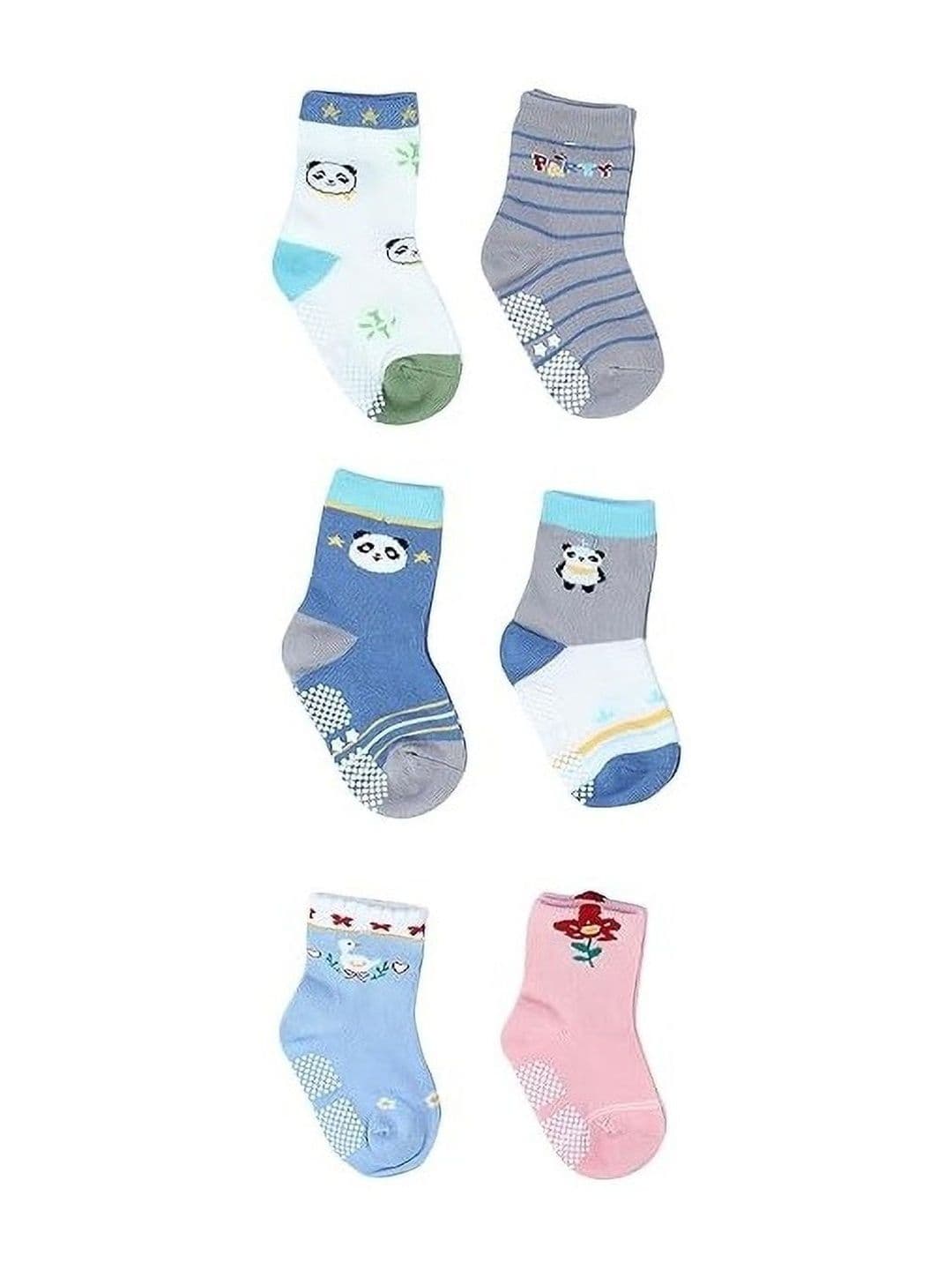 Faton Unisex Cotton Patterned Ankle Length Socks - view 1