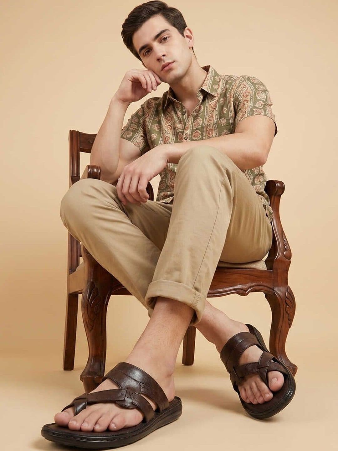 Metro Men Thong Flip-Flops - view 1