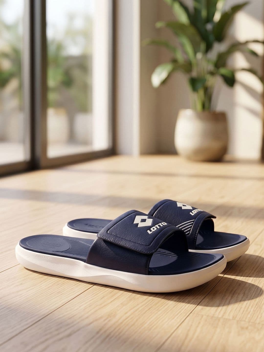 Lotto Men Groove Slide Navy Slides - view 1