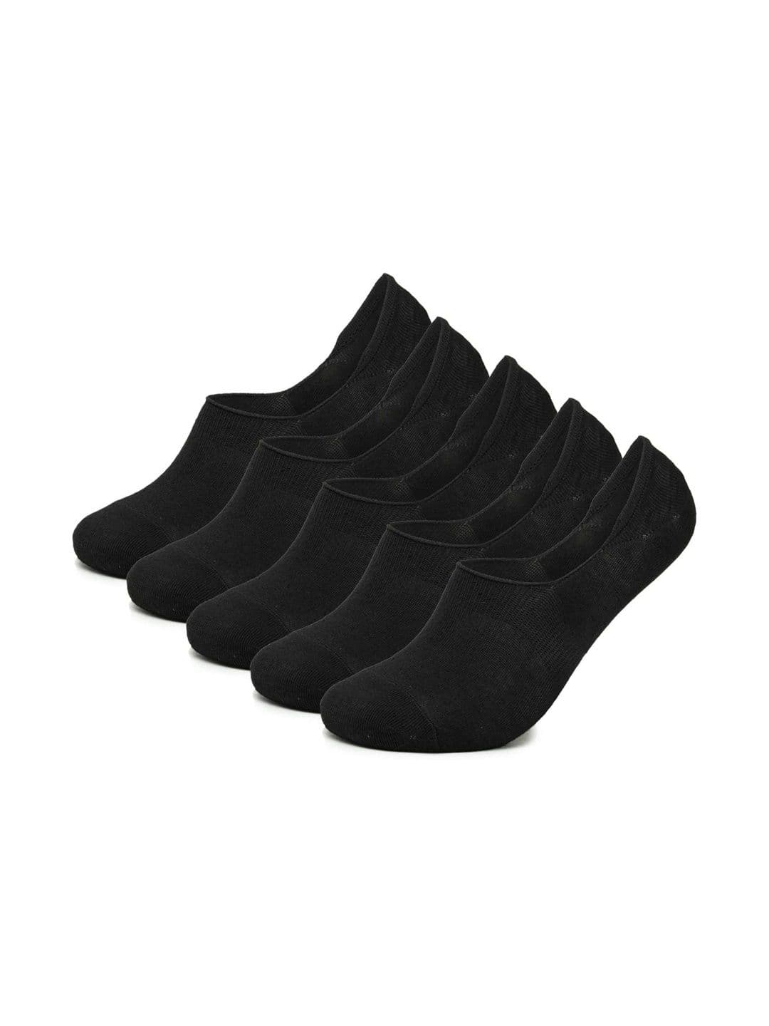 Faton Men Pack of 5 Cotton Shoe Liners Socks - view 1