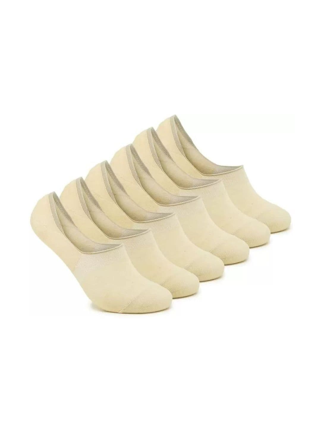 Faton Men Pack of 6 Cotton Shoe Liners Socks - view 1