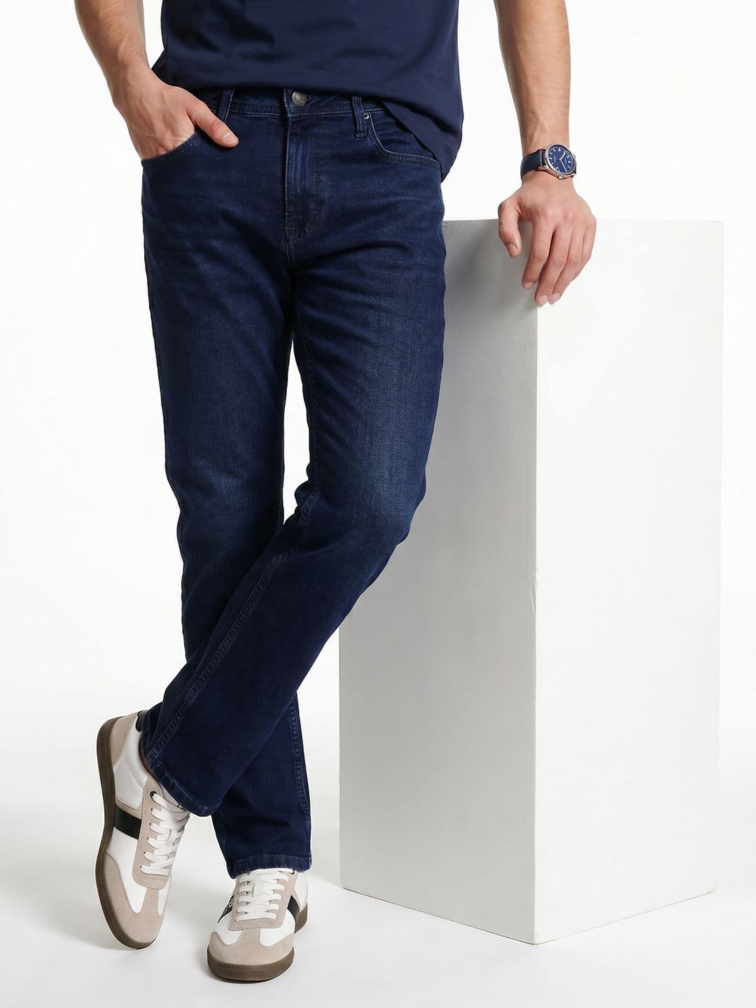 Integriti Men Bootcut Stretchable Jeans - view 1