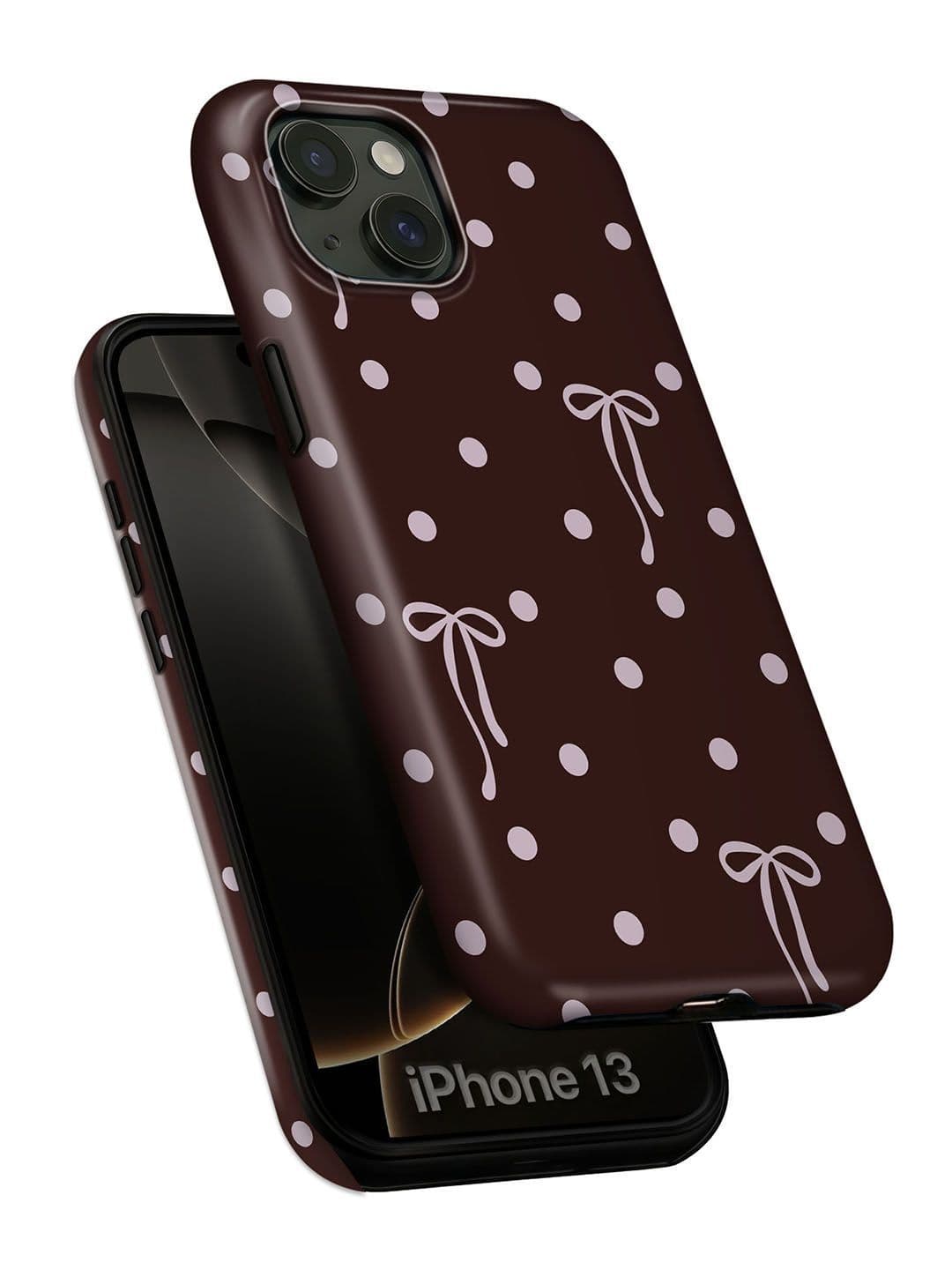 QRIOH Conversational Printed iPhone 13 Back Case Mobile Accessories - view 1