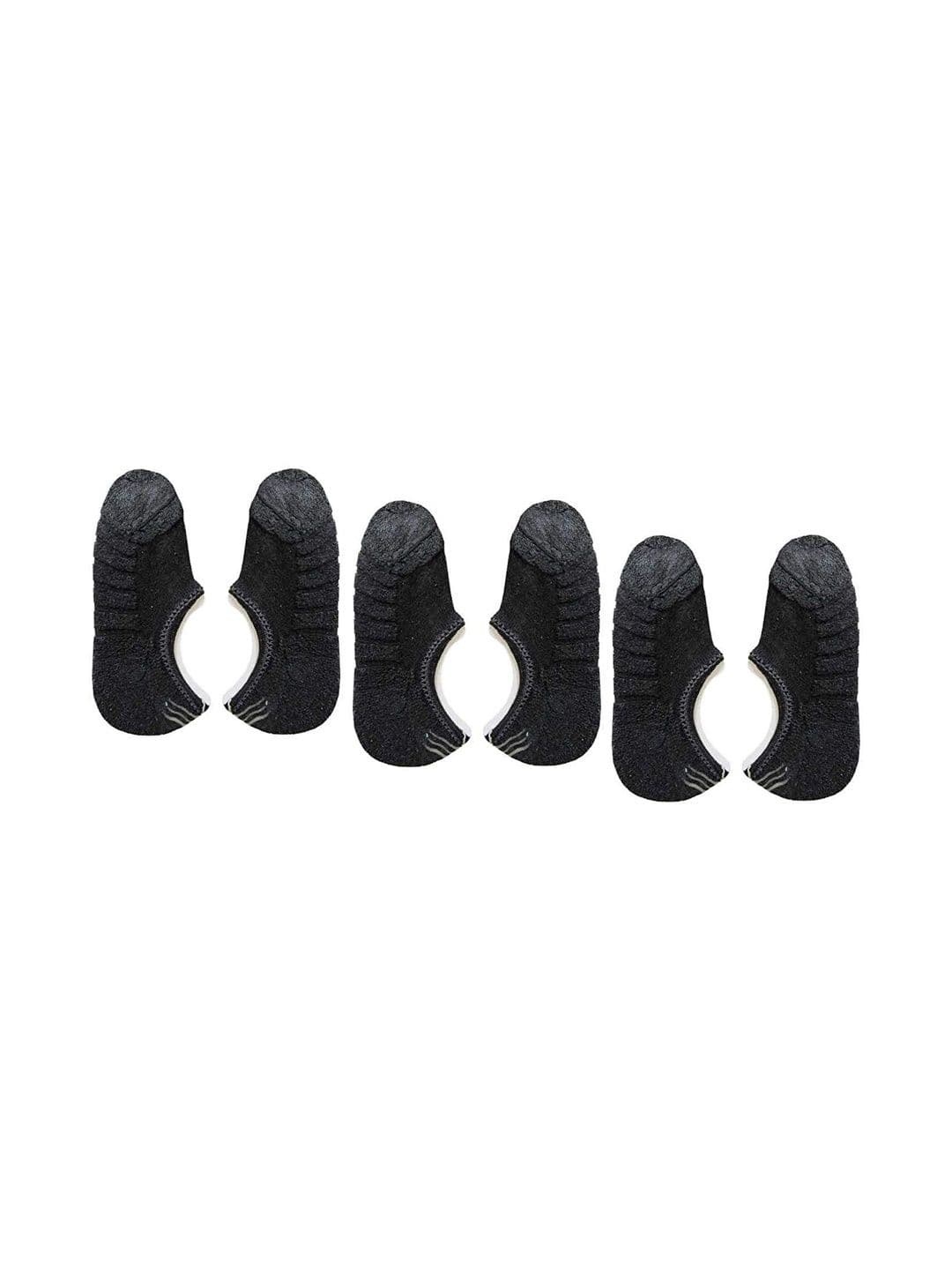 Faton Unisex Pack of 6 Cotton Shoe Liners Socks - view 1