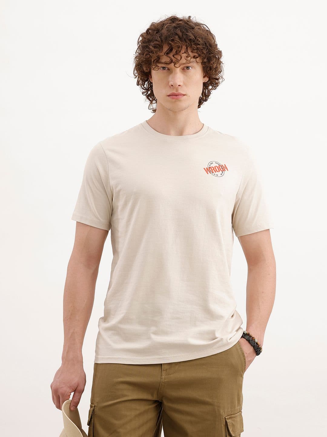 WROGN Slim Fit Cotton T-shirt - view 1