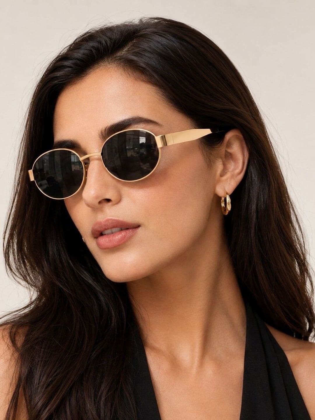 RORCE Women Oval Sunglass with UV Protected Lens - view 1
