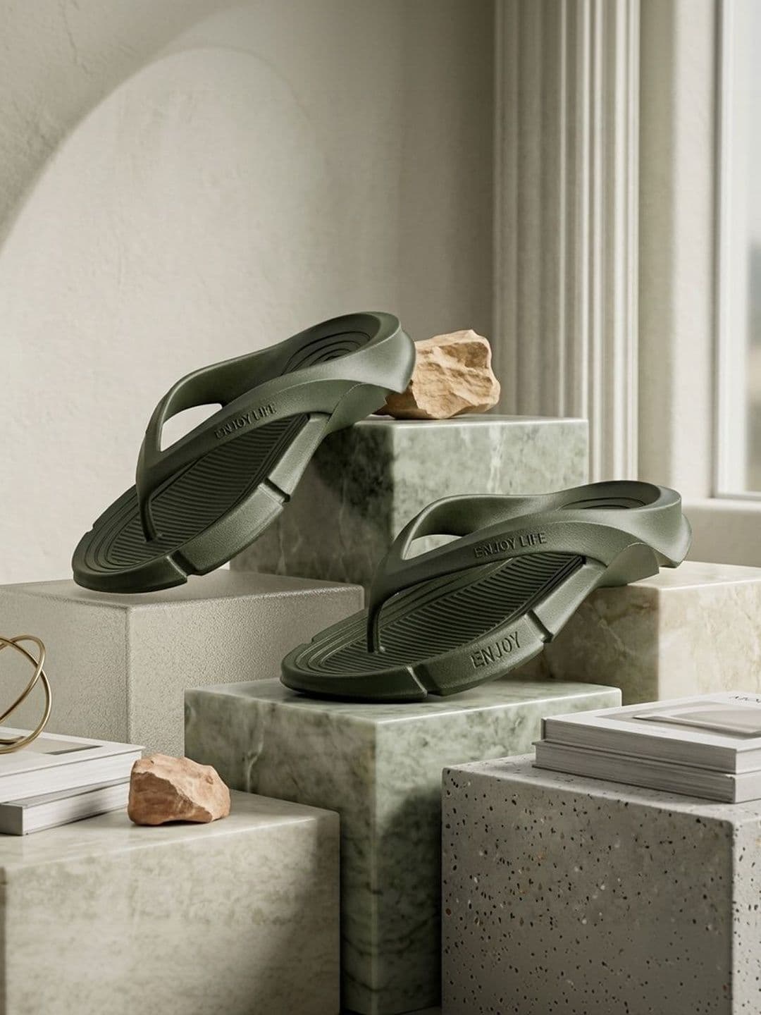 glitchez Men Thong Flip-Flops - view 1