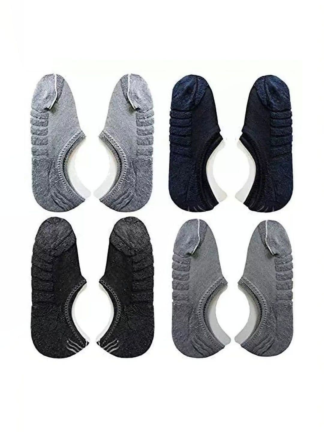 Faton Men Pack of 3 Cotton Shoe Liners Socks - view 1