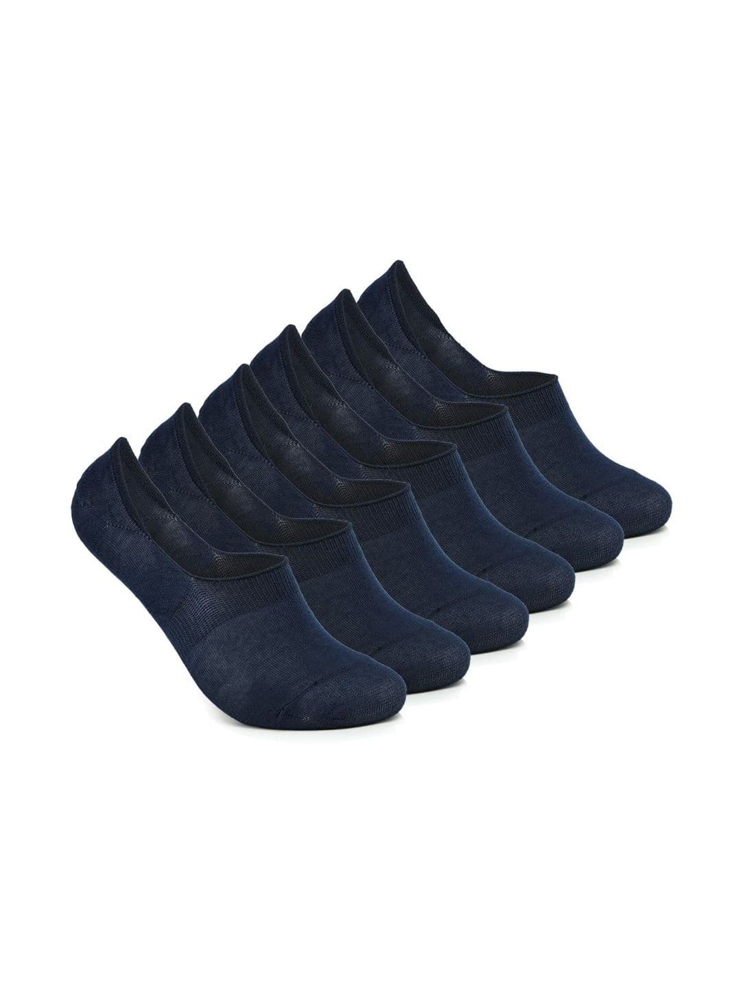 Faton Men Pack of 6 Cotton Shoe Liners Socks - view 1