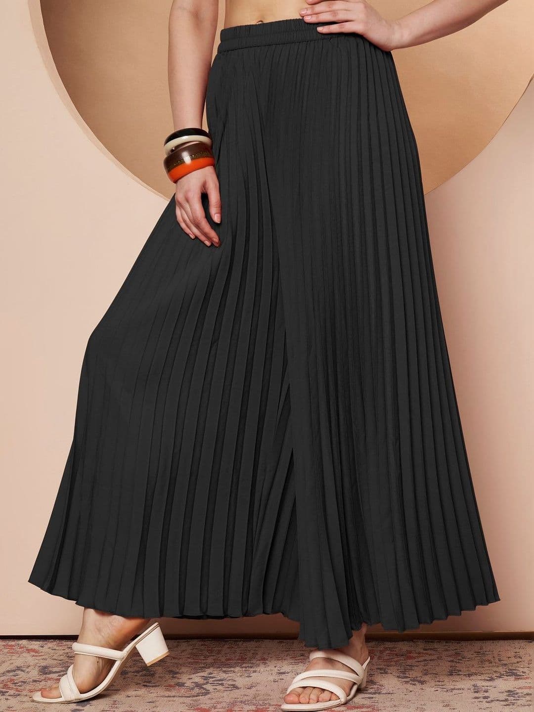 LookShine Women Flared Palazzos - view 1