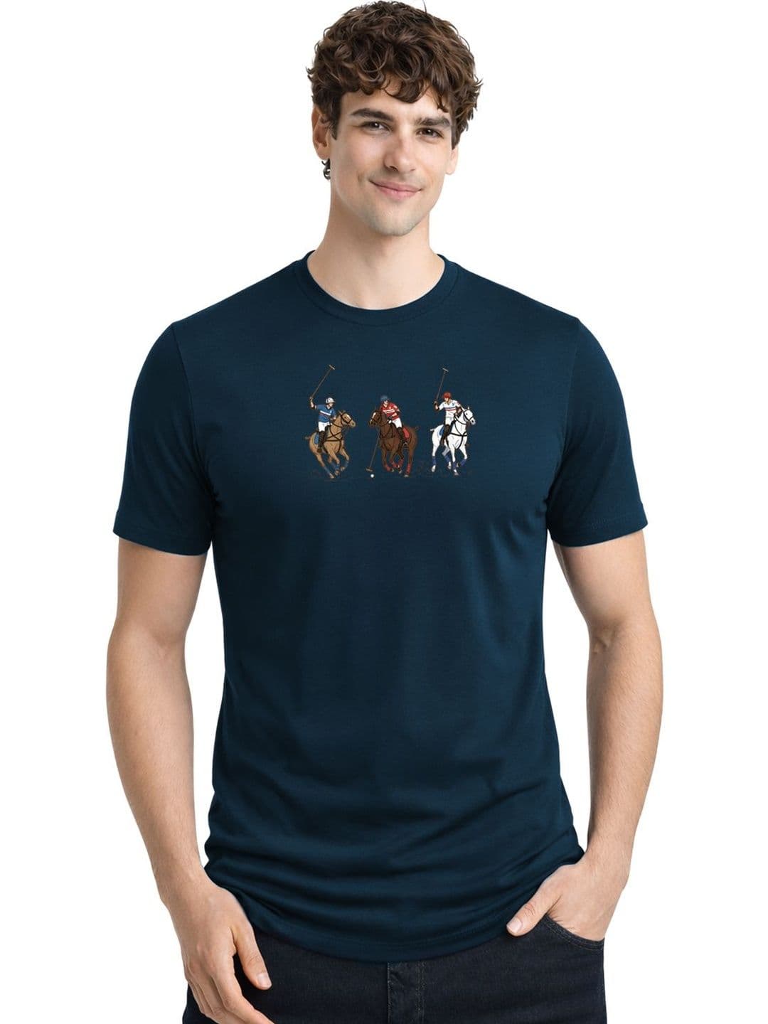 ADRO Men Sports Printed T-shirt - view 1