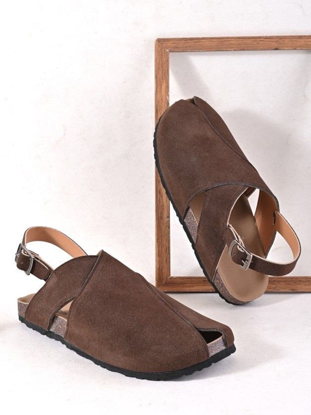 The Roadster Lifestyle Co. Men Slip On Comfortable Cushioned Footbed Shoe Style Sandals - view 1
