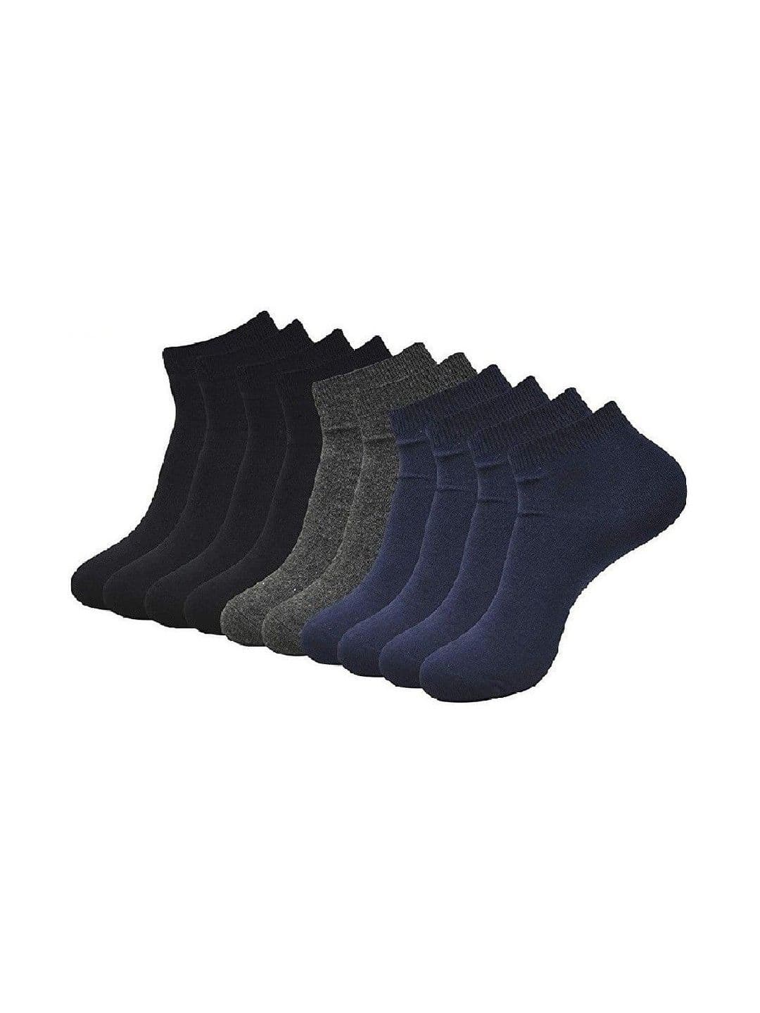 Faton Men Pack of 6 Cotton Ankle Length Socks - view 1