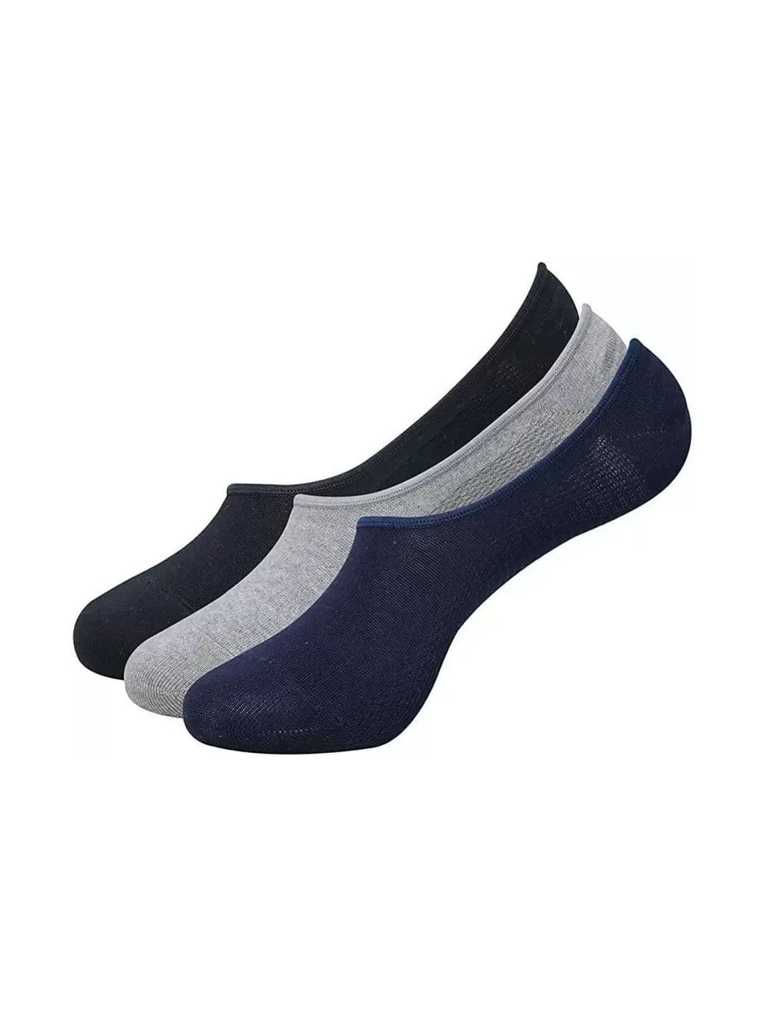 Faton Men Pack Of 3 Cotton Shoe Liners Socks - view 1