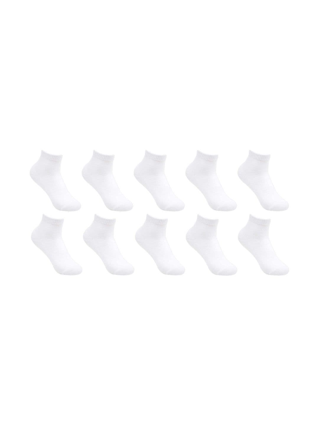 Faton Men Pack of 10 Cotton Ankle Length Socks - view 1