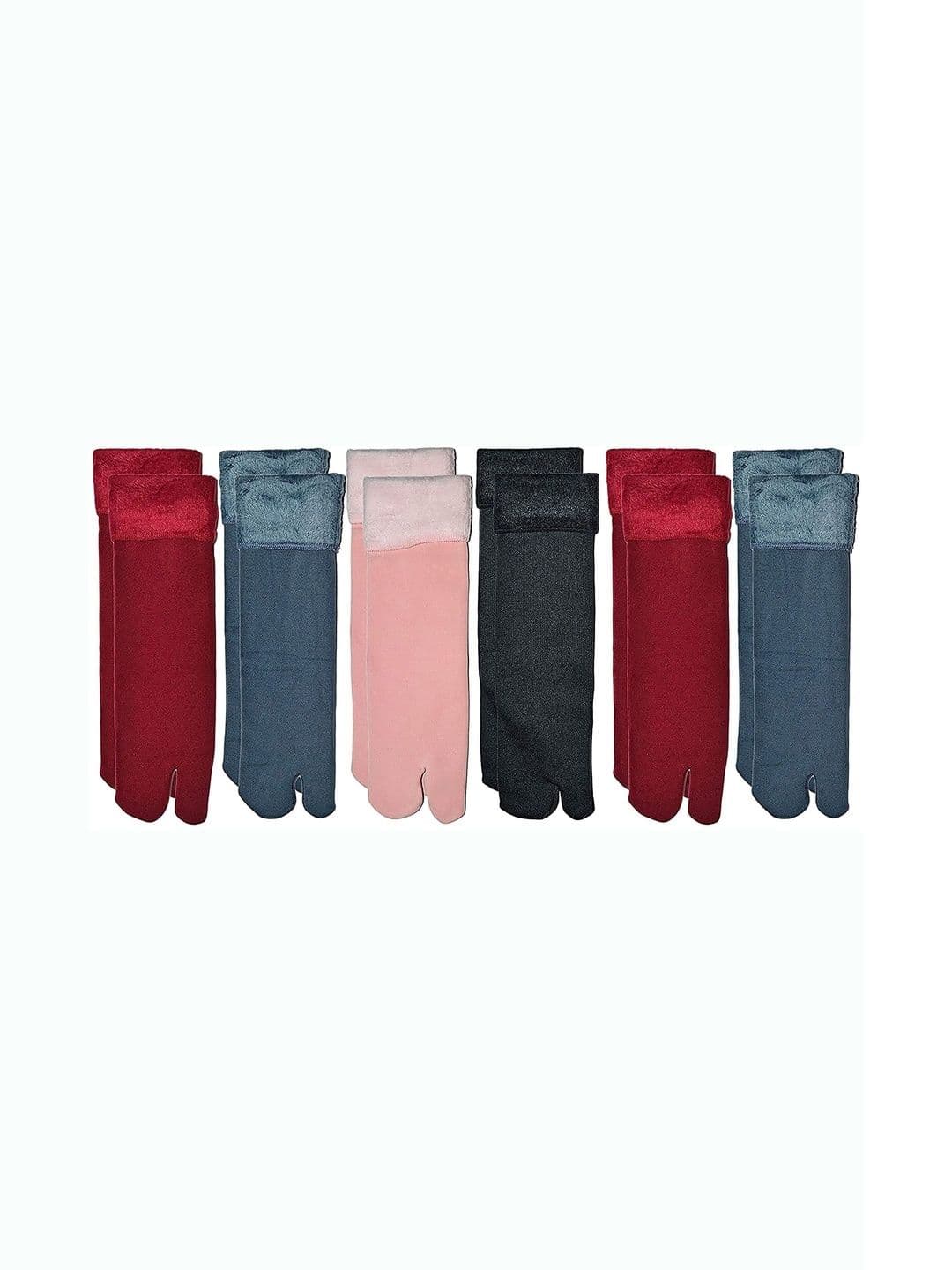 Faton Men Pack of 6 Patterned Calf Length Socks - view 1