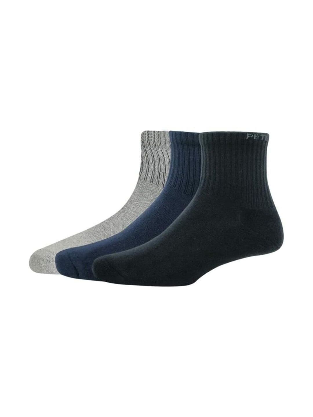 Faton Men Pack of 3 Cotton Above Ankle Socks - view 1