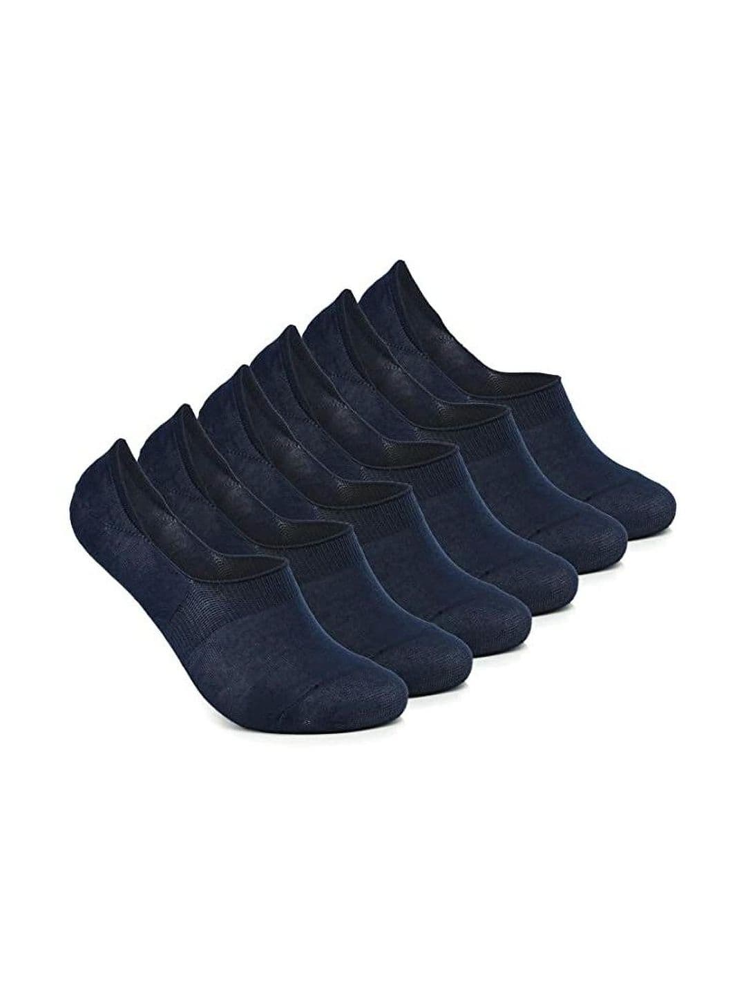 Faton Unisex Pack of 6 Cotton Shoe Liners Socks - view 1
